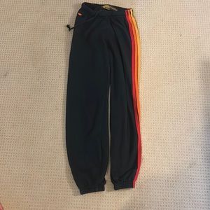 Blue aviator nation sweatpants!